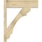 Ekena Millwork Olympic Block Rough Sawn Outlooker, Douglas Fir, 8"W x 28"D x 34"H OUT08X28X34OLY05RDF - alternate 3